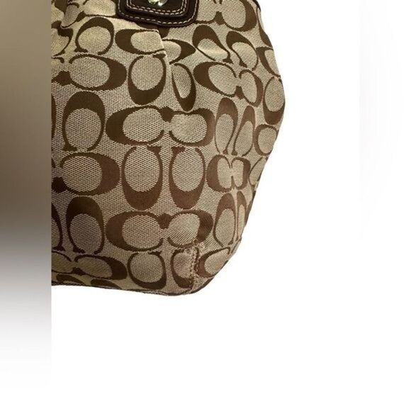 Coach Signature vintage Canvas Soho Shoulder Bag f15047 - Picture 8 of 13